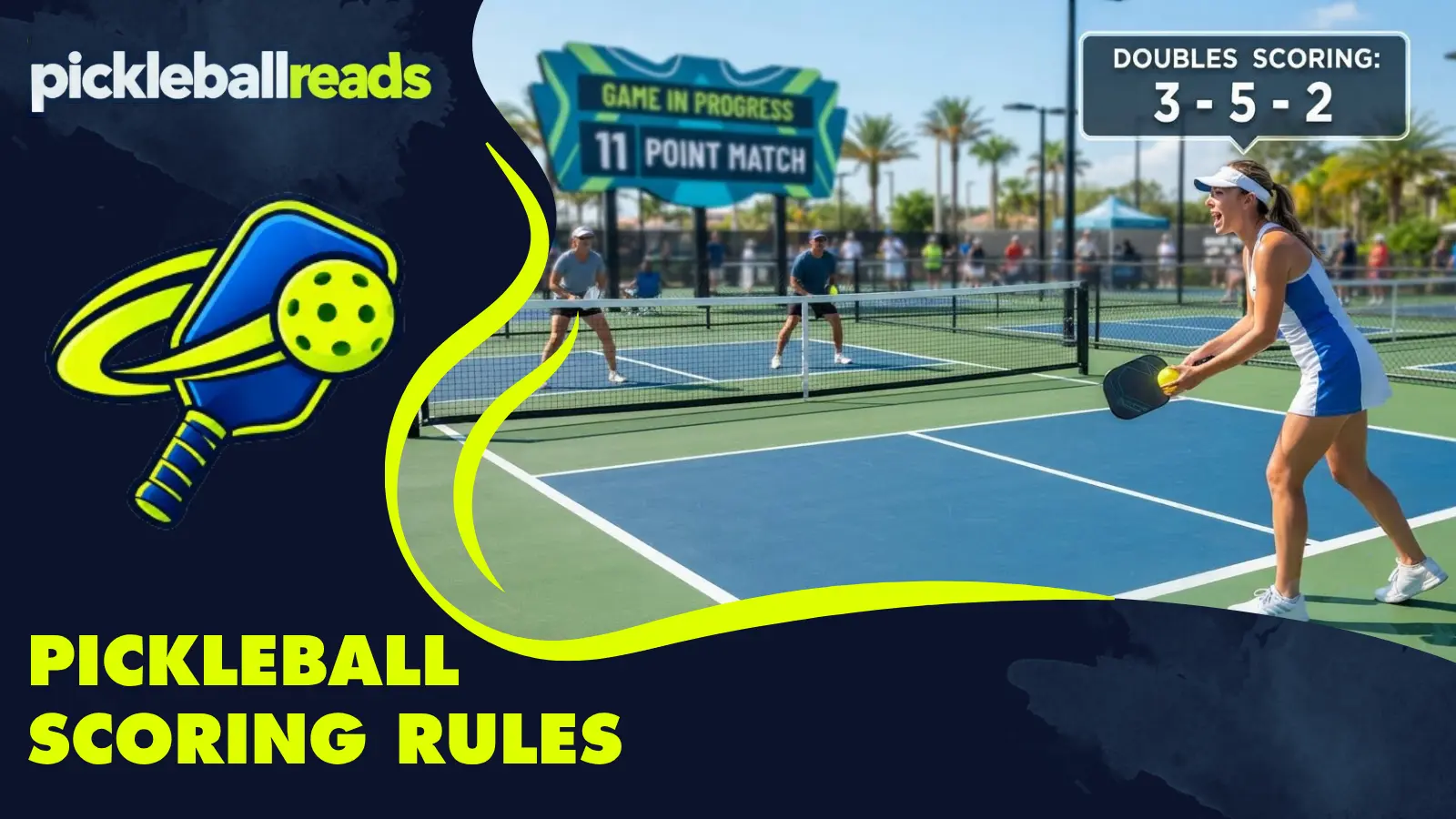 Pickleball Scoring Rules: Singles and Doubles Guide
